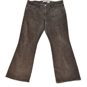 Levi’s 512 Perfectly Slimming Bootcut  Women’s Plus 24W Black Charcoal Stretch